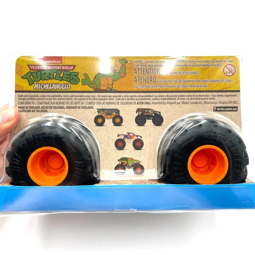 Monster Trucks Oversized Teenage Mutant Ninja Turtles Michelangelo Diecast Car